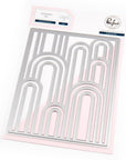 Pinkfresh Studio - Dies - Elevated Rainbows Cover Plate-ScrapbookPal