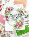 Pinkfresh Studio - Press Plates - Leafy Lattice-ScrapbookPal