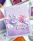 Pinkfresh Studio - Stencils - Golden Poppies-ScrapbookPal