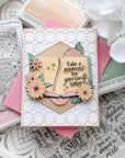 Pinkfresh Studio - Clear Stamps - Heartfelt Chapters-ScrapbookPal