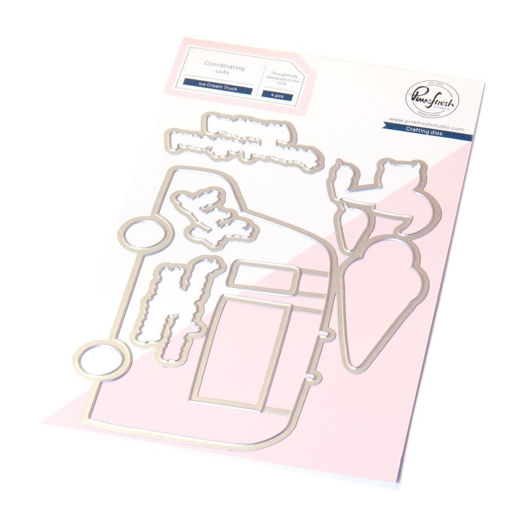 Pinkfresh Studio - Dies - Ice Cream Truck-ScrapbookPal