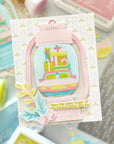 Pinkfresh Studio - Stencils - Lantern Landscapes: Joyride-ScrapbookPal