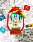 Pinkfresh Studio - Stencils - Lantern Landscapes: Snowy Cottage-ScrapbookPal