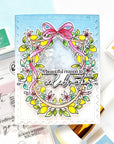 Pinkfresh Studio - Clear Stamps - Lemon Blossom Crest-ScrapbookPal