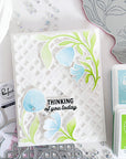 Pinkfresh Studio - Stencils - Moonlit Blooms-ScrapbookPal
