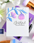Pinkfresh Studio - Stencils - Moonlit Blooms-ScrapbookPal