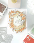 Pinkfresh Studio - Dies - Nested Hexagons Double Stitch-ScrapbookPal
