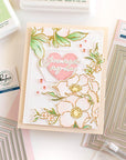 Pinkfresh Studio - Dies - Nested Rectangles Diagonal Stitch-ScrapbookPal
