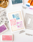 Pinkfresh Studio - Dies - Nested Rectangles Postage Edge-ScrapbookPal