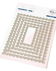 Pinkfresh Studio - Dies - Nested Rectangles Postage Edge-ScrapbookPal