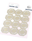 Pinkfresh Studio - Dies - Octagon Grid Coverplate-ScrapbookPal