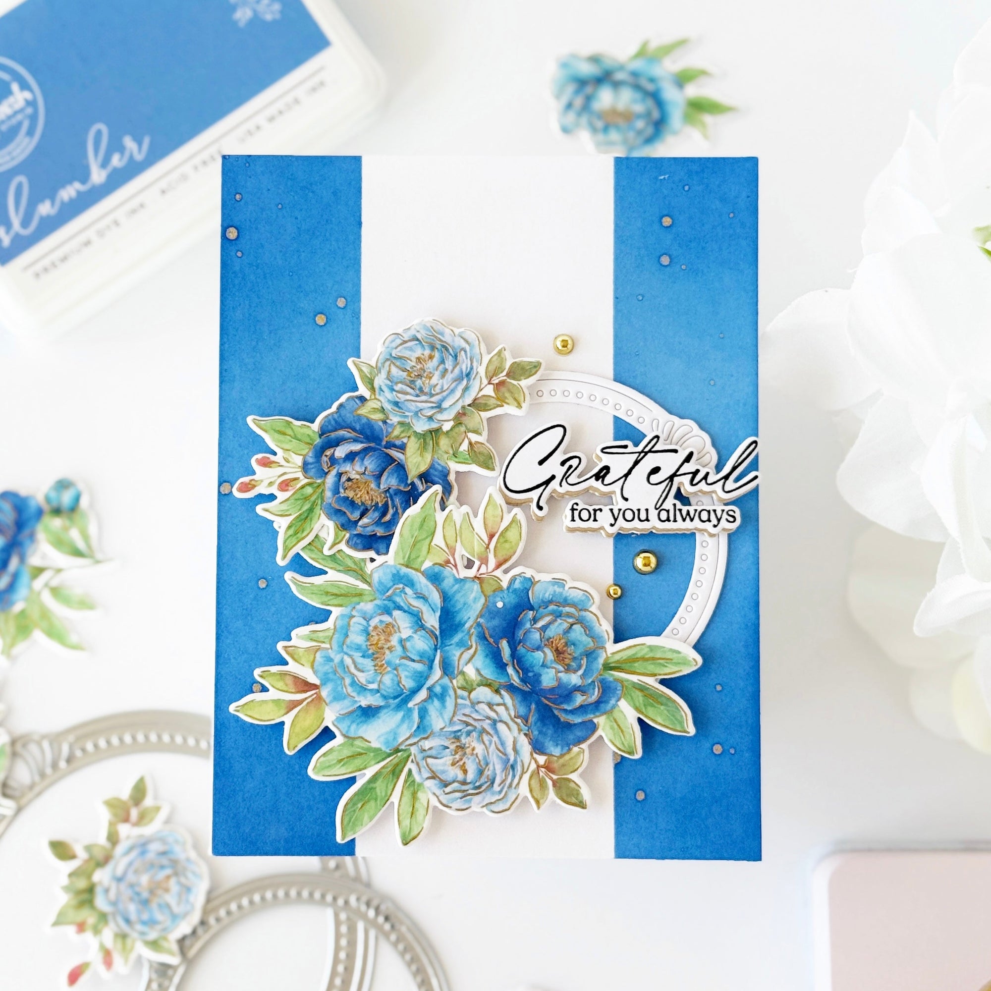 Pinkfresh Studio - Dies - Peony Perfection-ScrapbookPal