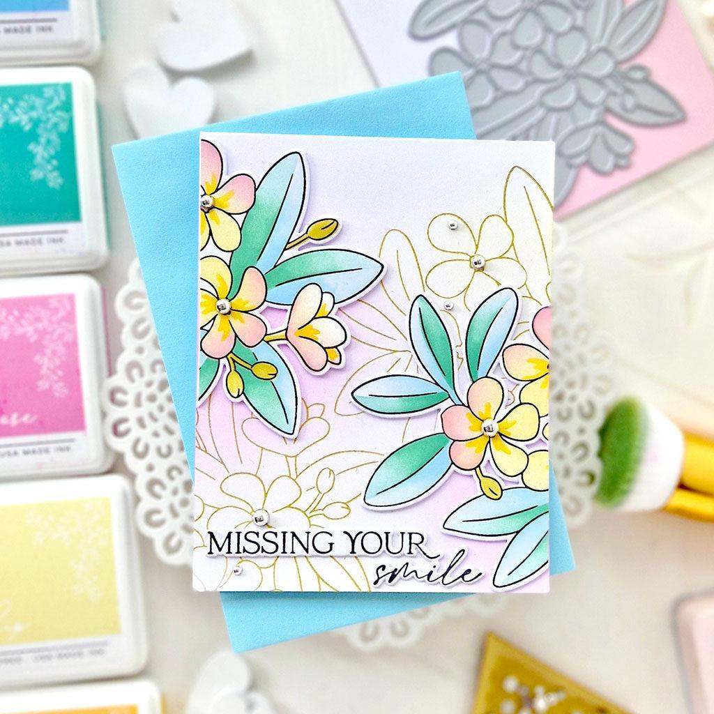 Pinkfresh Studio - Dies - Plumeria-ScrapbookPal