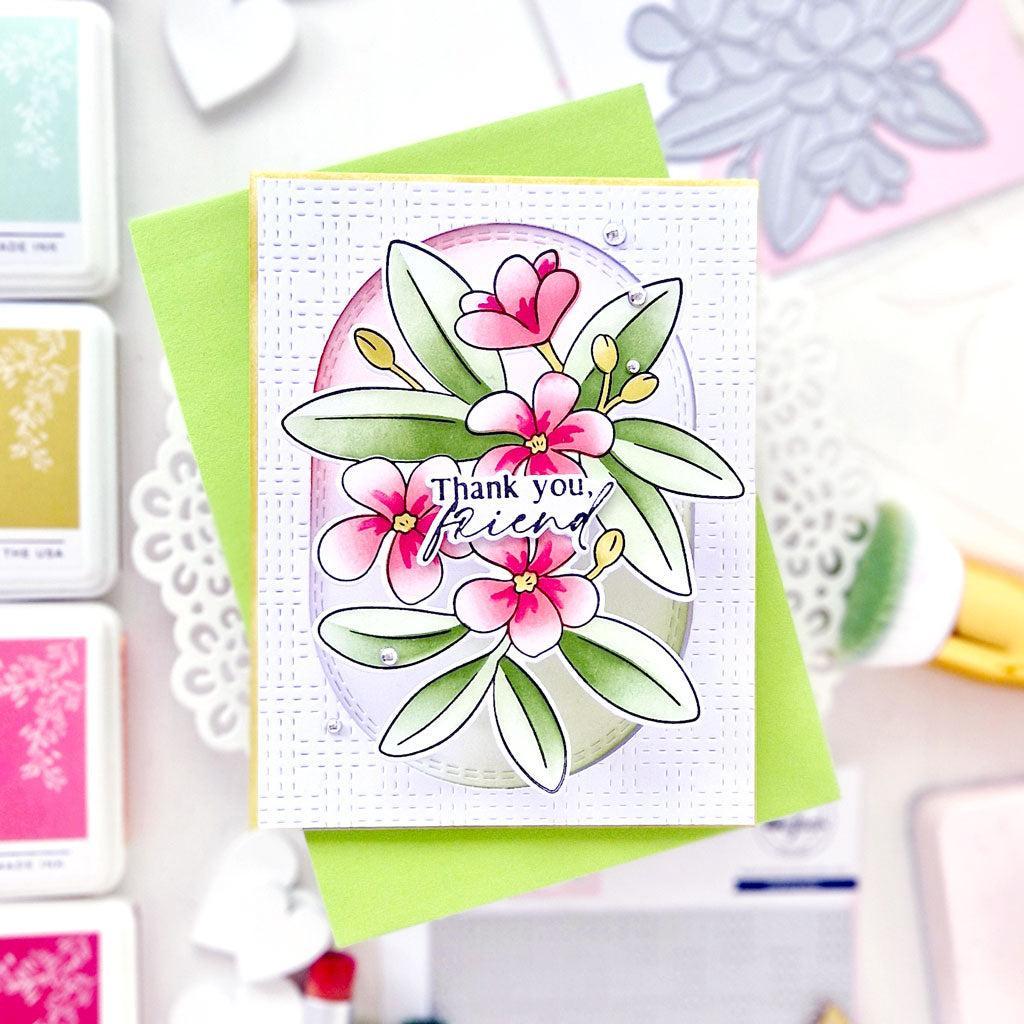 Pinkfresh Studio - Dies - Plumeria-ScrapbookPal