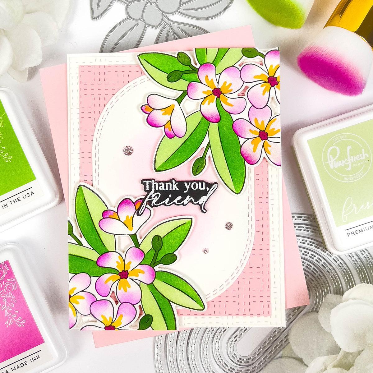 Pinkfresh Studio - Dies - Plumeria-ScrapbookPal