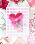 Pinkfresh Studio - Dies - Radiating Hearts & Stars-ScrapbookPal