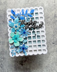Pinkfresh Studio - Dies - Scalloped Grid Cover Plate-ScrapbookPal