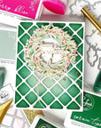 Pinkfresh Studio - Stencils - Seasonal Sprigs-ScrapbookPal