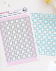 Pinkfresh Studio - Dies - Square Play Coverplate-ScrapbookPal