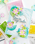 Pinkfresh Studio - Dies - Tranquil Water Lilies-ScrapbookPal