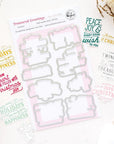 Pinkfresh Studio - Dies - Treasured Greetings-ScrapbookPal