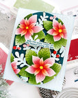 Pinkfresh Studio - Stencils - Whispers of Poinsettia-ScrapbookPal