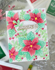 Pinkfresh Studio - Stencils - Whispers of Poinsettia-ScrapbookPal