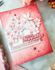 Pinkfresh Studio - Press Plates - Beautiful Branch-ScrapbookPal