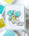Pinkfresh Studio - Press Plates - Blushing Blooms-ScrapbookPal