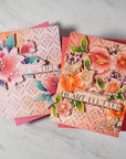 Pinkfresh Studio - Press Plates - Butterflies in Bloom-ScrapbookPal