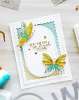 Pinkfresh Studio - Press Plates - Butterfly Bliss-ScrapbookPal