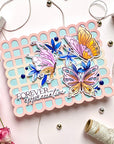 Pinkfresh Studio - Press Plates - Butterfly Bliss-ScrapbookPal