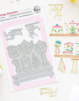 Pinkfresh Studio - Press Plates - Cottage Keepsakes-ScrapbookPal