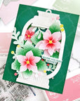 Pinkfresh Studio - Press Plates - Interlaced Quatrefoil-ScrapbookPal