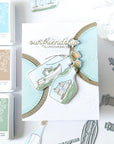 Pinkfresh Studio - Press Plates - Message In A Bottle-ScrapbookPal