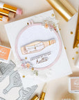 Pinkfresh Studio - Press Plates - Message In A Bottle-ScrapbookPal