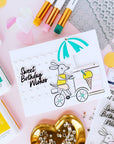 Pinkfresh Studio - Press Plates - Petal Grid-ScrapbookPal