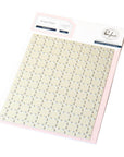 Pinkfresh Studio - Press Plates - Petal Grid-ScrapbookPal