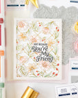 Pinkfresh Studio - Press Plates - Stippled Plaid-ScrapbookPal