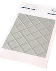Pinkfresh Studio - Press Plates - Stippled Plaid-ScrapbookPal