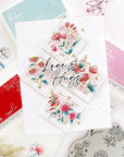 Pinkfresh Studio - Stencils - Beautiful Botanicals-ScrapbookPal