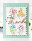 Pinkfresh Studio - Stencils - Beautiful Botanicals-ScrapbookPal