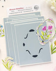 Pinkfresh Studio - Stencils - Blossom Medallion-ScrapbookPal