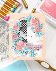 Pinkfresh Studio - Stencils - Border-ScrapbookPal
