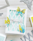 Pinkfresh Studio - Stencils - Butterfly Bliss-ScrapbookPal