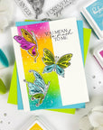 Pinkfresh Studio - Stencils - Butterfly Bliss-ScrapbookPal