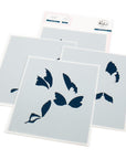 Pinkfresh Studio - Stencils - Butterfly Bliss-ScrapbookPal