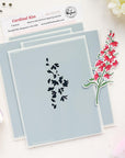 Pinkfresh Studio - Stencils - Cardinal Kiss-ScrapbookPal