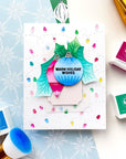 Pinkfresh Studio - Stencils - Christmas Lights-ScrapbookPal
