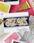 Pinkfresh Studio - Stencils - Cottage Flourish-ScrapbookPal